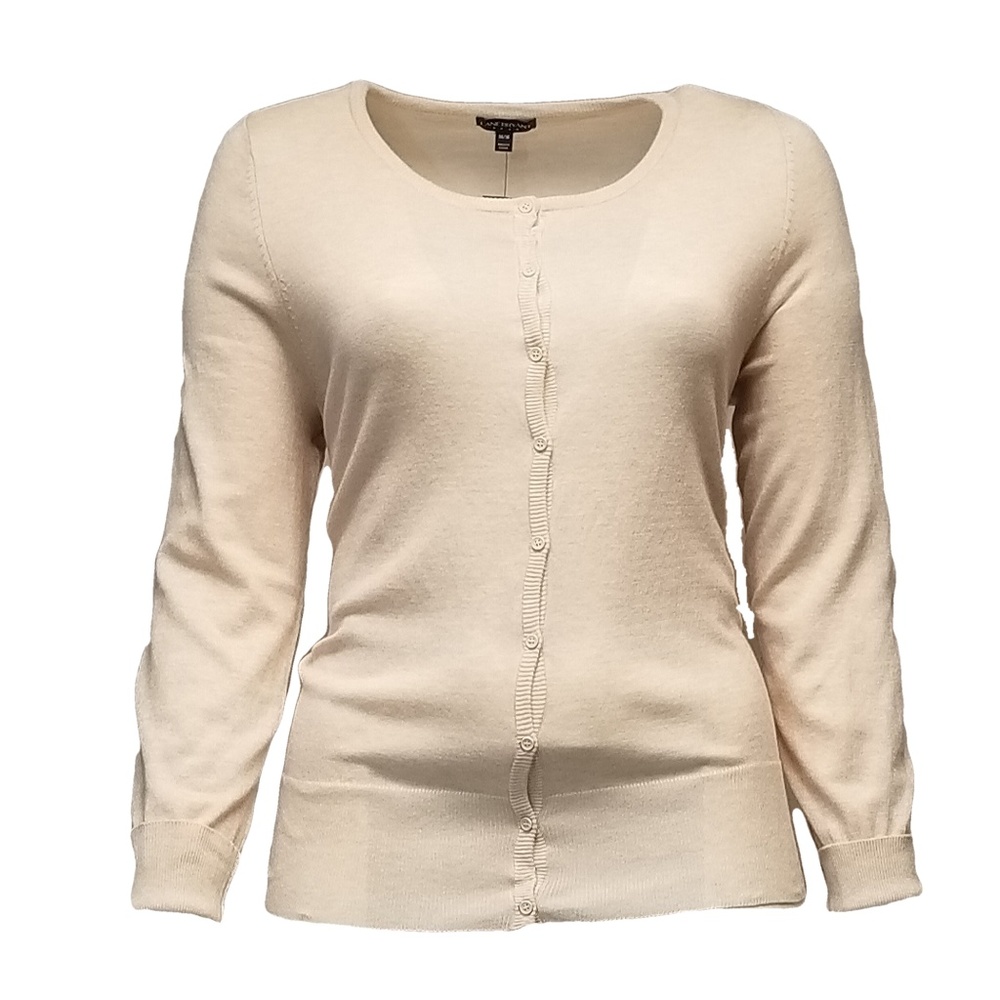 Lane Bryant Cream Cardigan Sweater 18/20